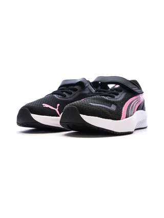 Baskets Noir/Rose Mixte Puma Pounce Lite Ac+ Ps 6