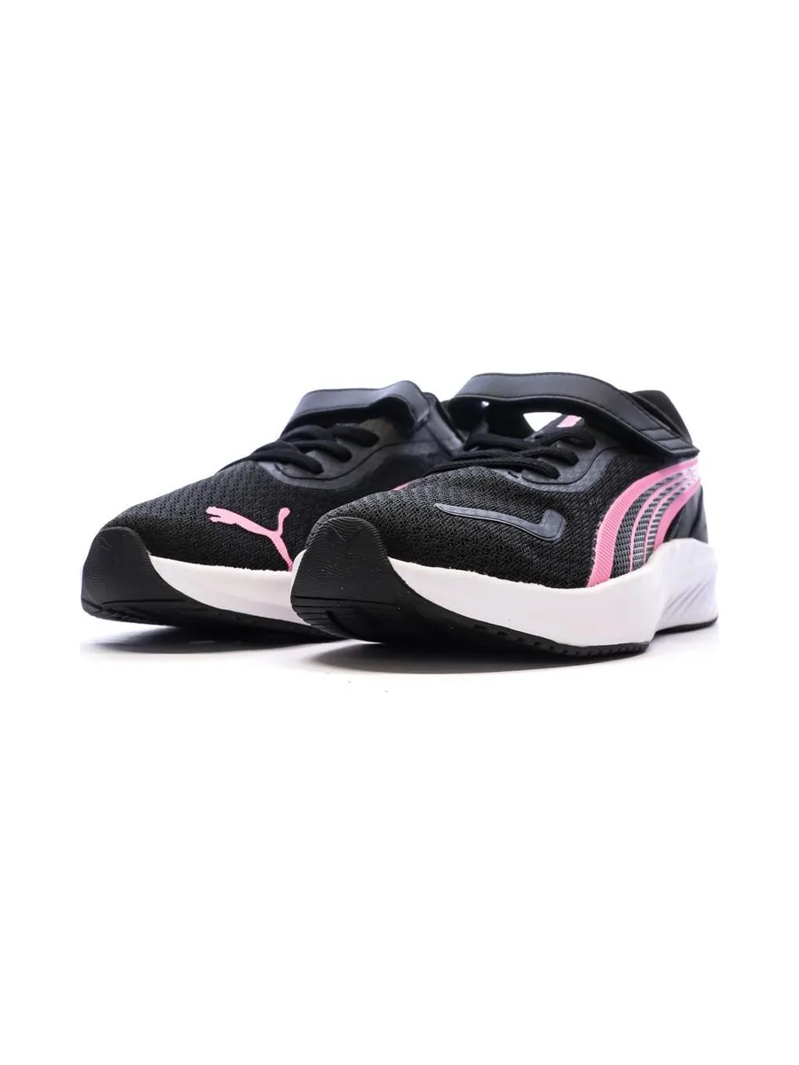 Baskets Noir/Rose Mixte Puma Pounce Lite Ac+ Ps 7