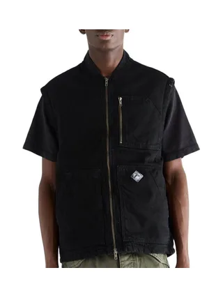 Veste Sans Manches Noire Homme Kaporal Rixe 1