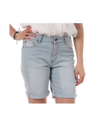 Bermudas en Jean Bleu Femme Lee Cooper Wopara 1