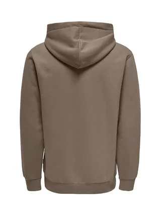 Sweat à Capuche Marron Clair Homme Only & Sons Ceres 2