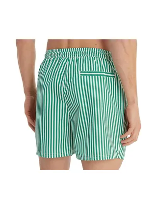 Short de bain Vert/Blanc Homme Calvin Klein Jeans Drawstrings 2