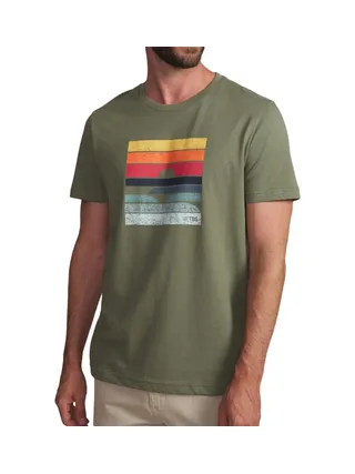 T-Shirt Kaki Homme TBS Arctique 26 1