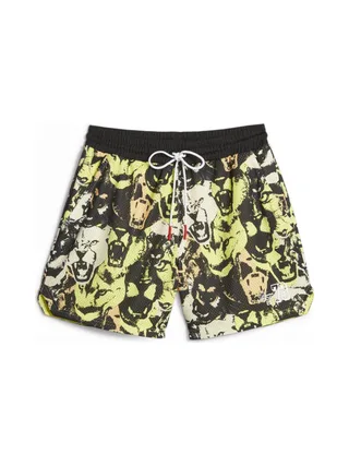 Short Jaune/Noir Homme Puma Franchise 1