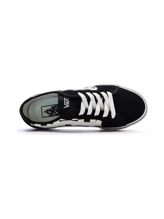 Baskets Noires/Blanches Homme Vans Filmore 4