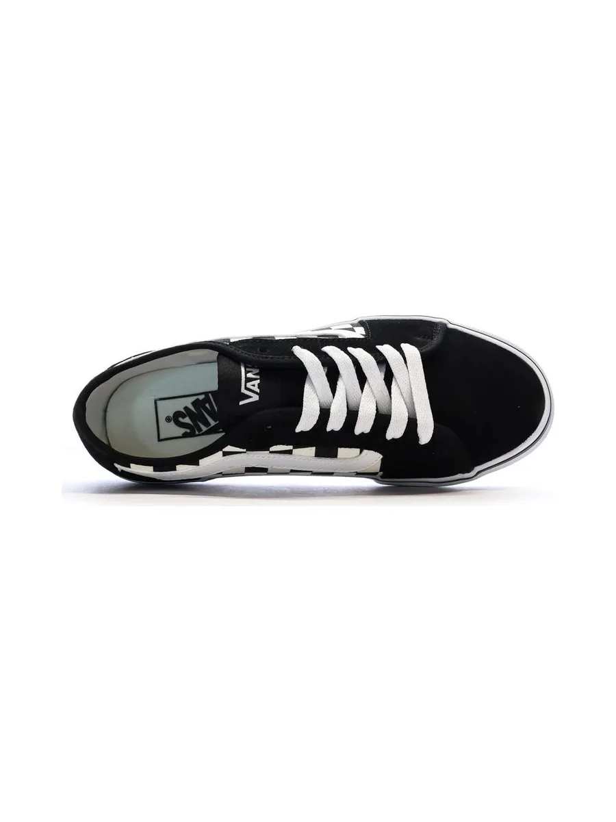 Baskets Noires/Blanches Homme Vans Filmore 4