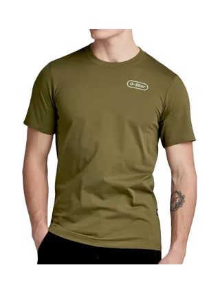T-shirt Kaki Homme G-Star Raw Back 1
