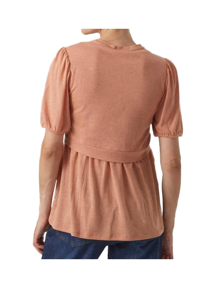 Top de Grossesse Terracotta Femme Mamalicious Anabella 3