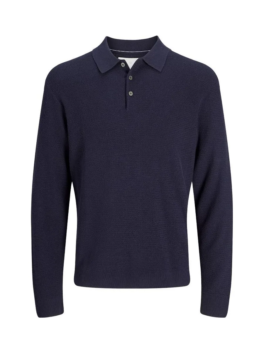 Polo Marine Foncé Homme Jack & Jones Cooper 2