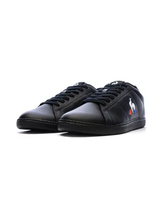 Baskets Noires Homme Le Coq Sportif Courtset 6