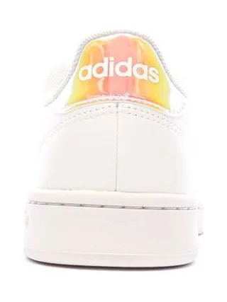Baskets Blanc/Rose Femme Adidas Advantage IF6116 3