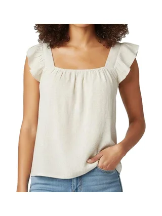 Débardeur Beige Femme Pieces Pia 1