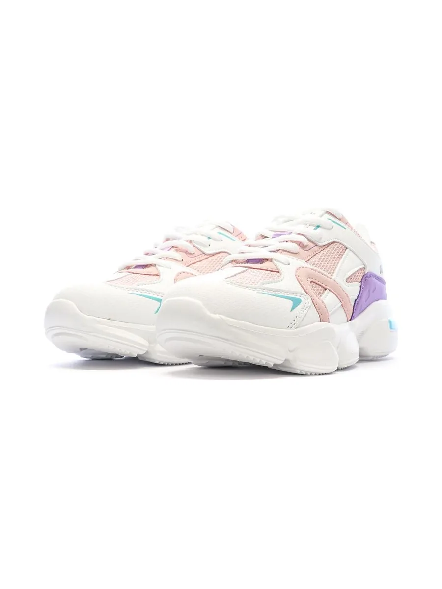 Baskets Blanc/Rose Femme/Fille Nasa Jabalem 7