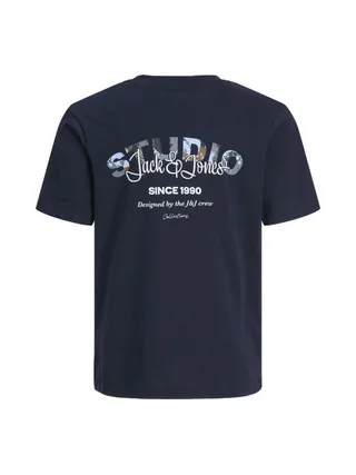 T-Shirt Marine Garçon Jack & Jones Yuki 2