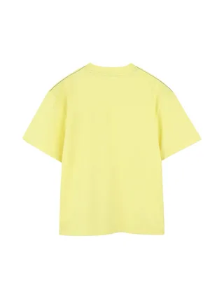 T-Shirt Jaune Garçon Timberland T60424 Yellow 1 2