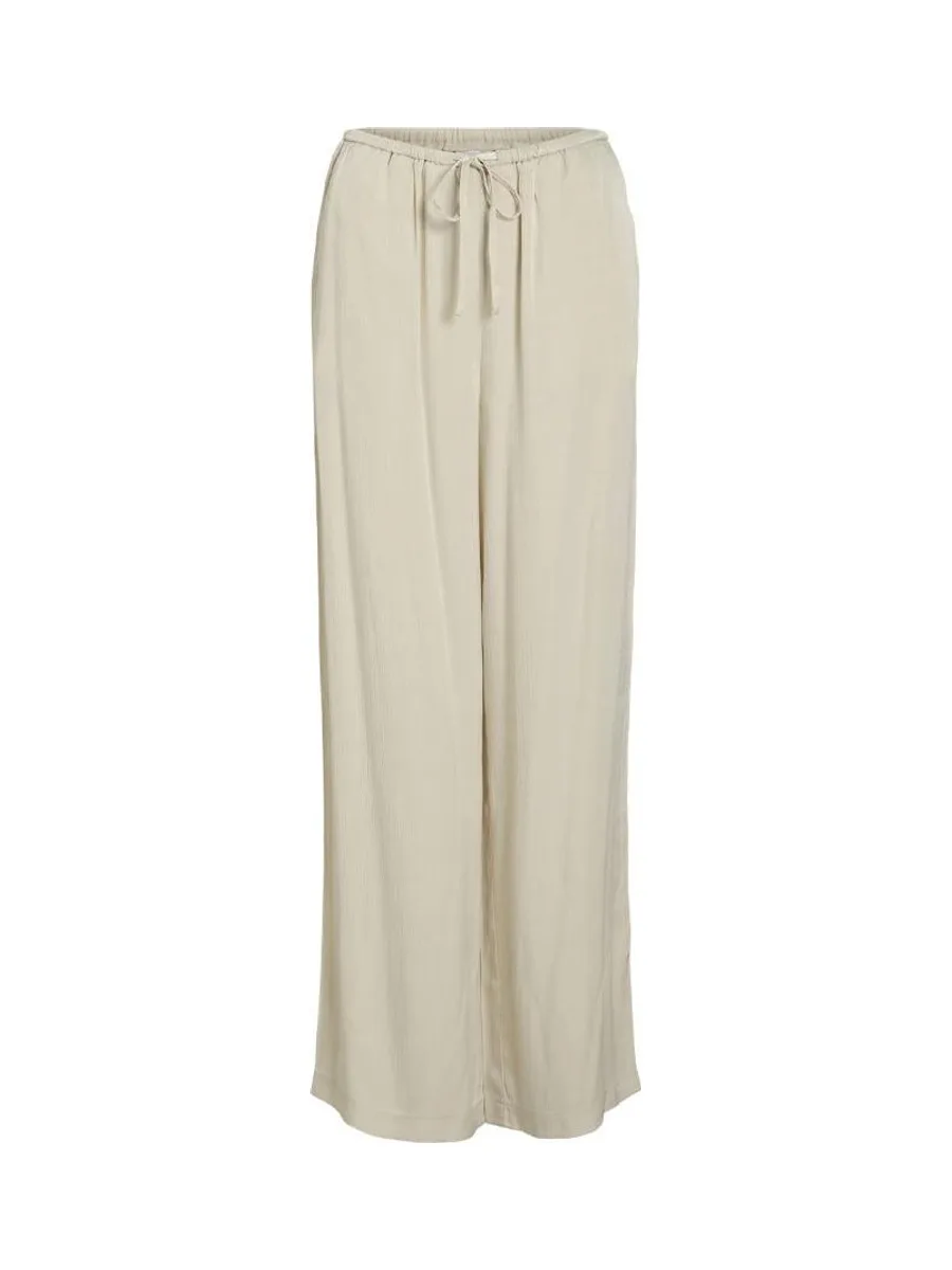 Pantalon fluide Beige Femme Vila Viselma 2