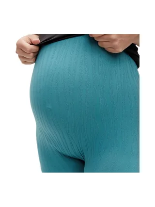 Legging de Grossesse Bleu Femme Mamalicious 20016583 3