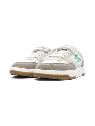 Baskets Blanches/Grises/Vertes Garçon Kappa Manis 6