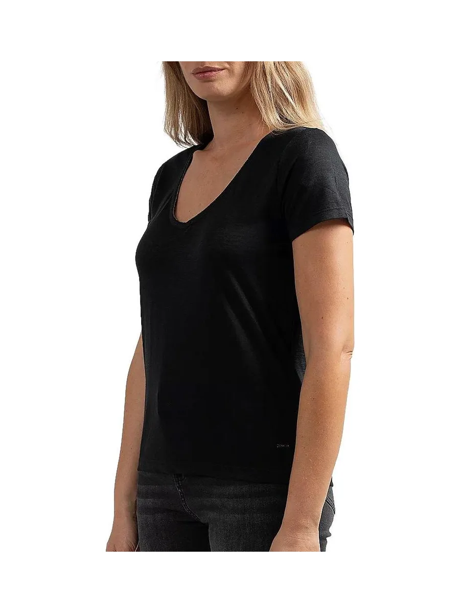 T-shirt Noir Femme Sun Valley PORTAL 2