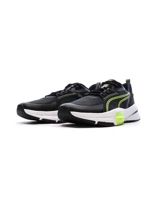 Chaussures de running Noires/Jaunes Homme Puma Pwrframe 6