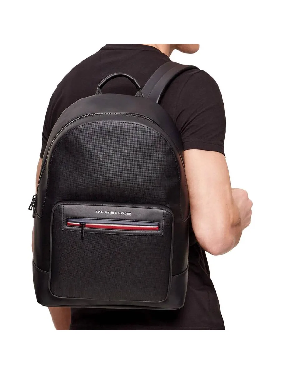 Sac à dos Noir Homme Tommy Hilfiger Foundation 4