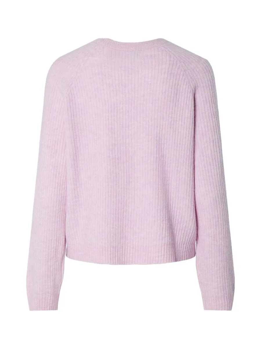 Pull Rose Femme Pieces Olla 3
