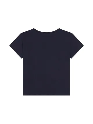T-Shirt Marine Fille Billieblush U20482 2