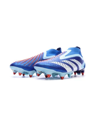 Chaussures de Foot Bleu Homme Adidas Predator Accuracy+ SG 6