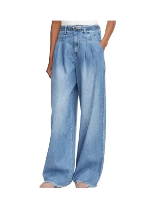 Jean Loose Bleu Femme Morgan PELIAM 1