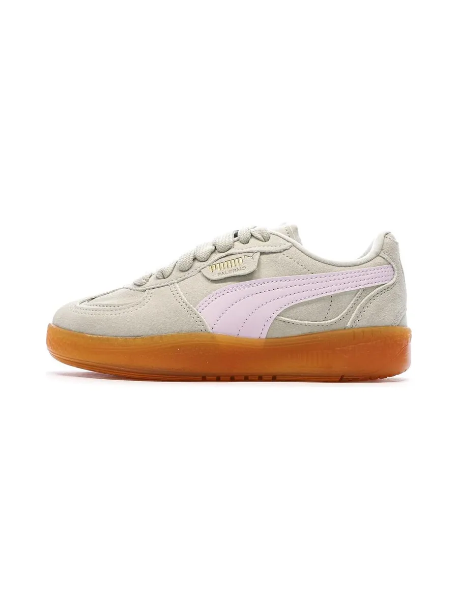 Baskets Beige/Mauve Femme Puma Palermo Moda Xtra 2