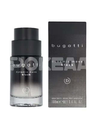 Bugatti Dynamic Move Black Edt Spray 100ml 1