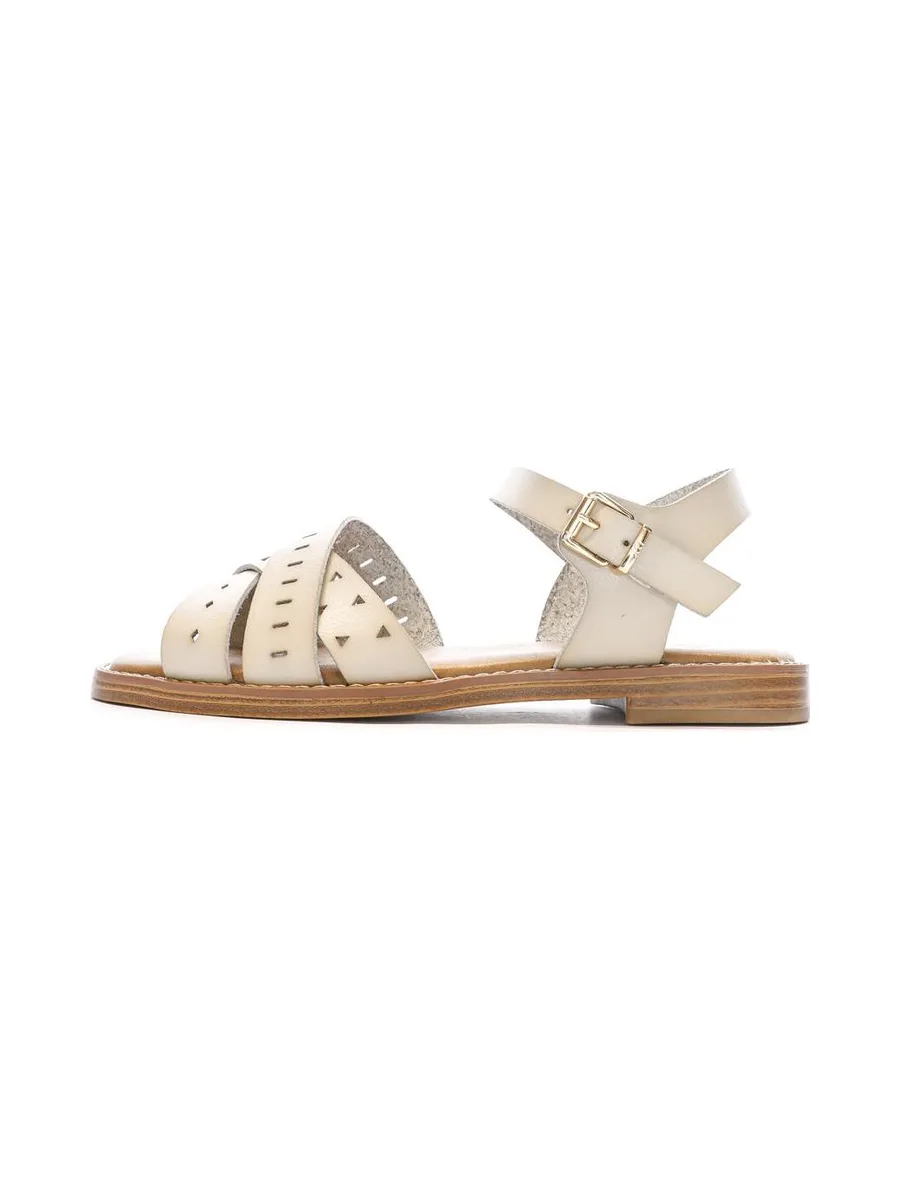 Sandales Blanc/Beige Femme Xti 143868 2