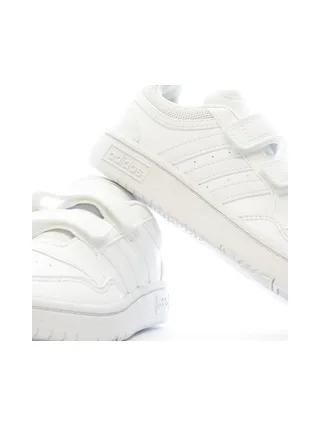 Baskets Blanches Garçon Adidas Hoops 7