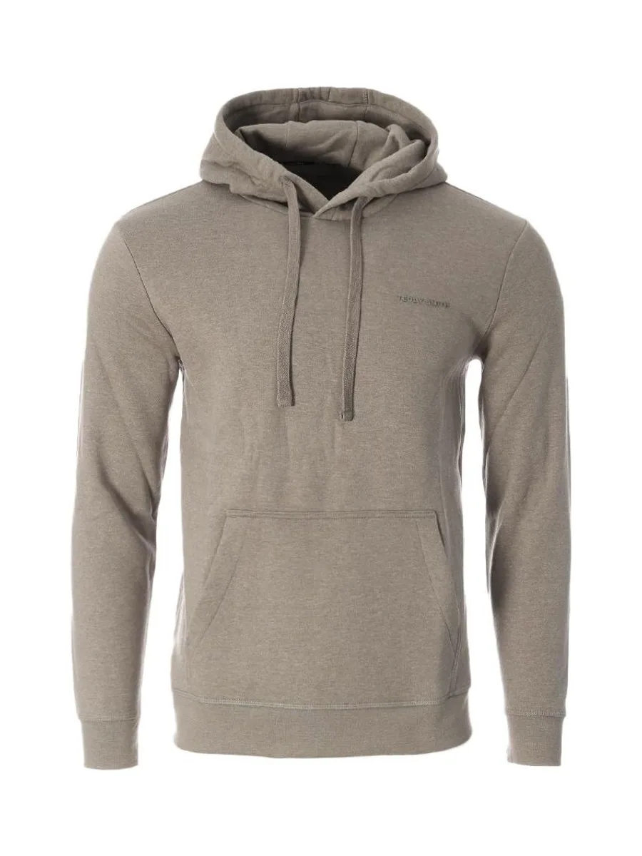 Sweat à Capuche Kaki Homme Teddy Smith nark Hoody 1