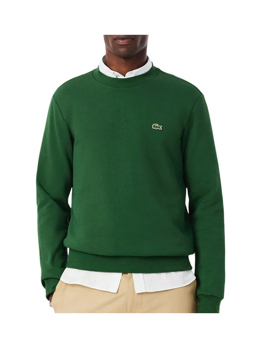Sweat Vert Foncé Homme Lacoste SH9608 2