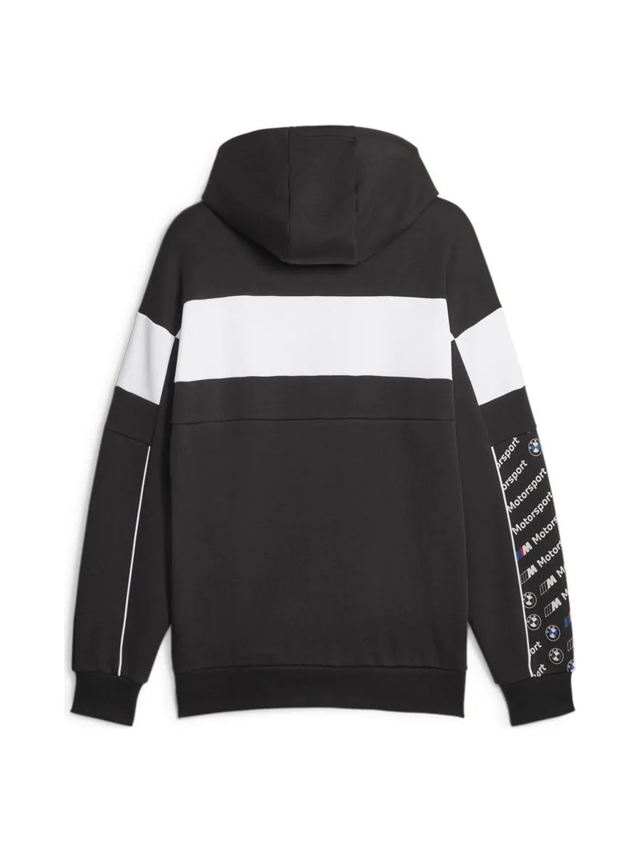 Sweat Zippe à Capuche Noir Homme Puma Bmw 621866 3