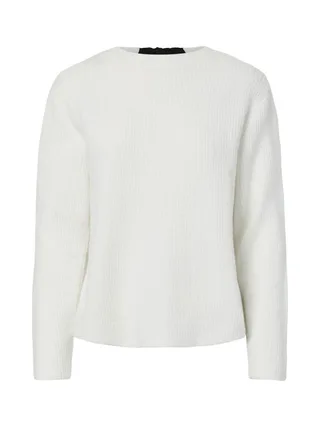 Gilet Blanc/Noir Femme Pieces Silly 2