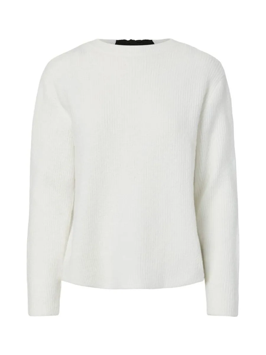 Gilet Blanc/Noir Femme Pieces Silly 3