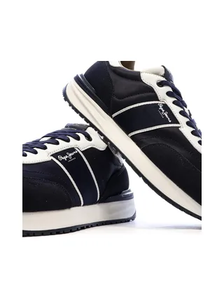 Baskets Blanches/Marines Homme Pepe jeans Buster 7