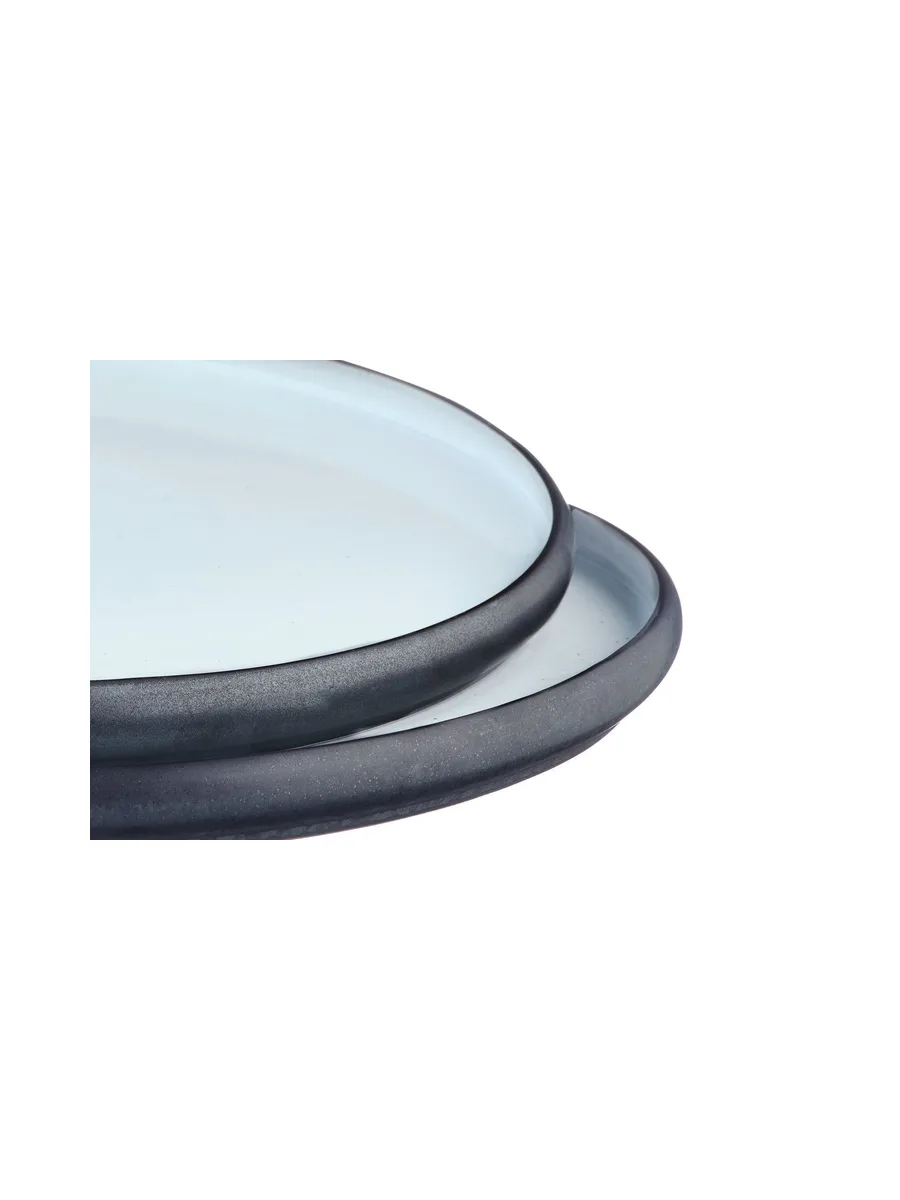 Plateau de service GOURMET Ø33cm - 2 pièces - Onyx 5