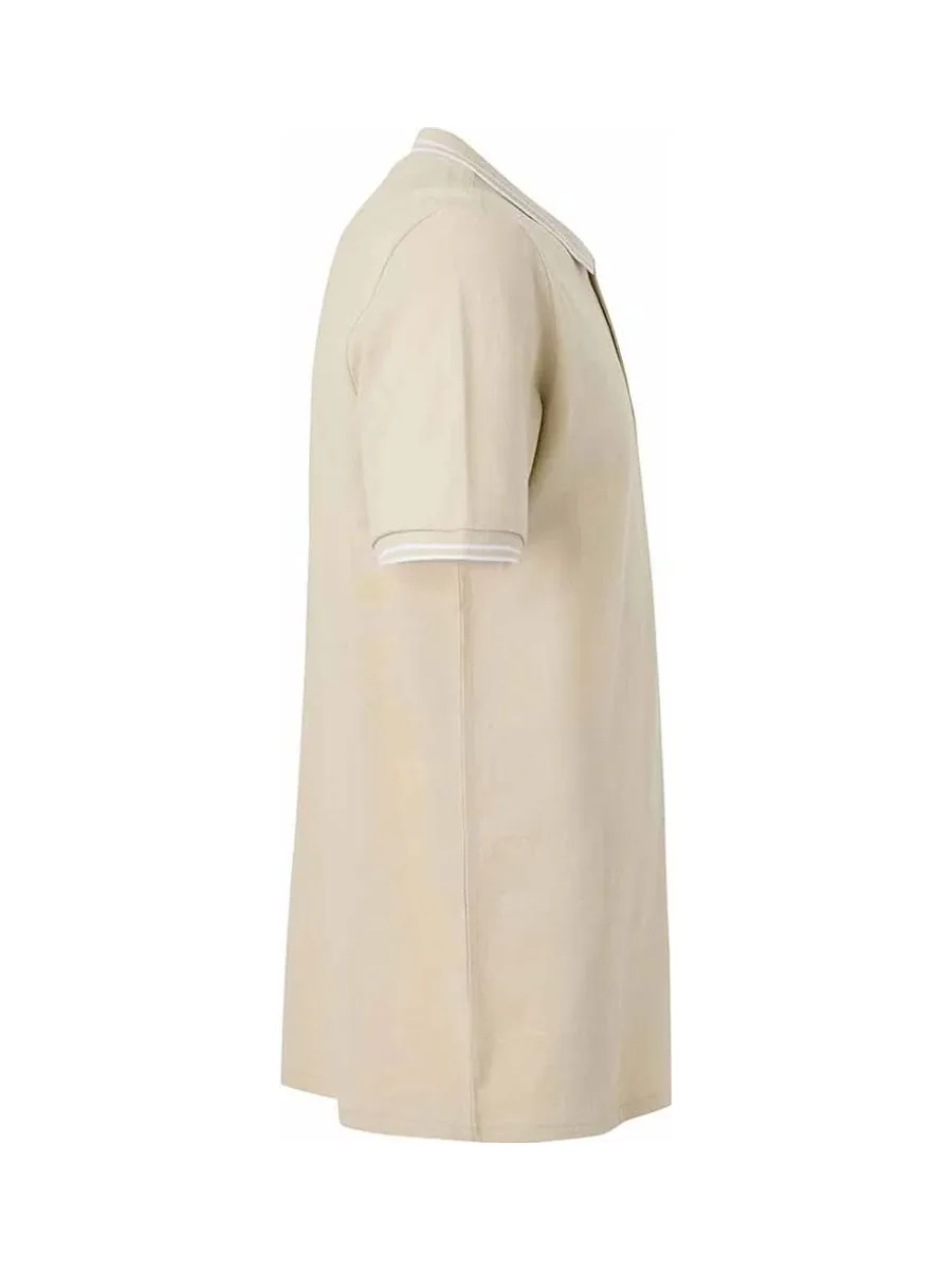 Polo Beige Homme Kappa Logo Korpo 3