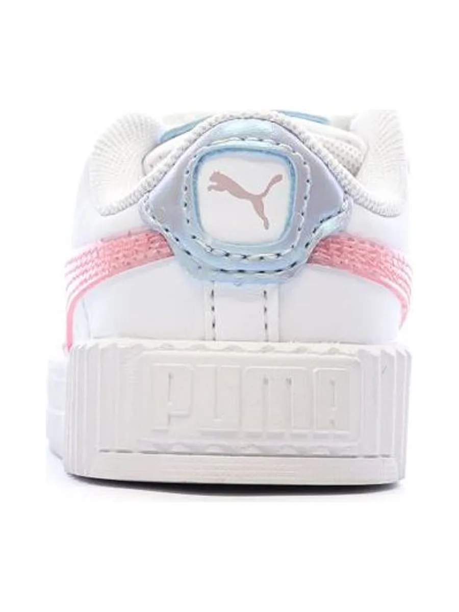 Baskets Blanche Fille Puma Carina 3.0 Blurry Dr 6