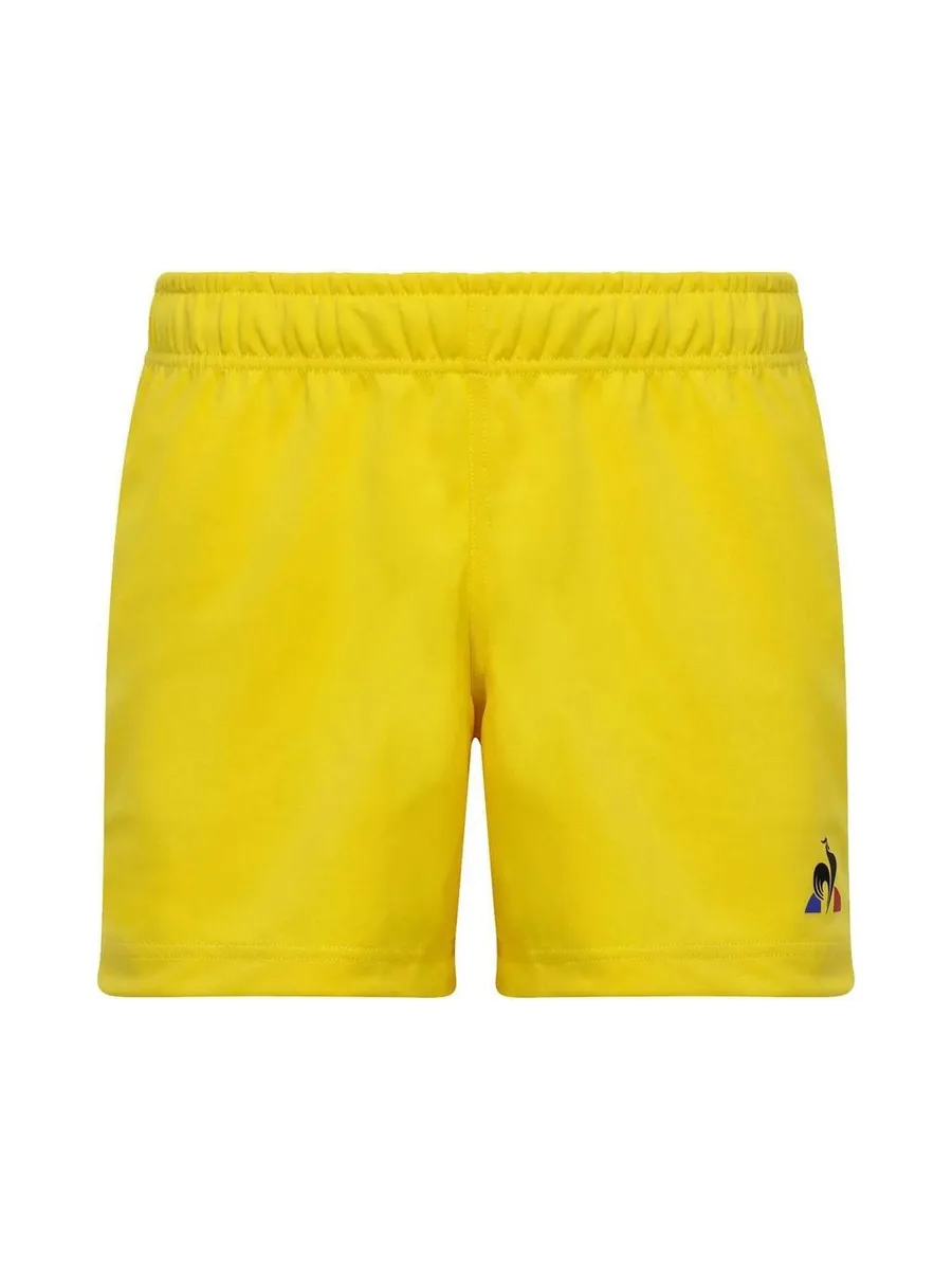 Short de Sport Jaune Homme Le Coq Sportif N°1 2