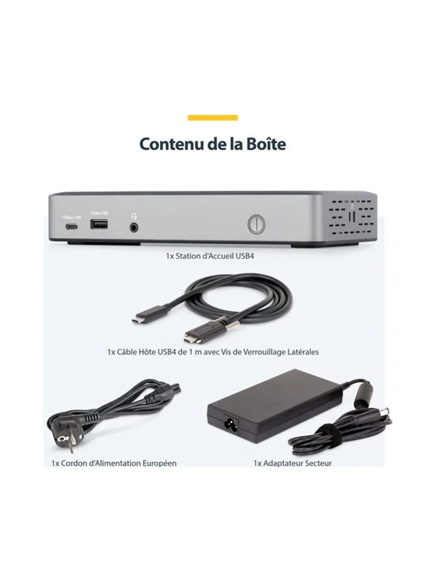 StarTech.com 150UE-USB4DOCKTRIPLE laptop dock/port replicator 16