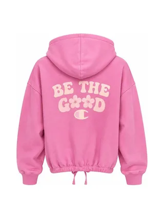 Sweat Rose Fille Champion Hoodie 2