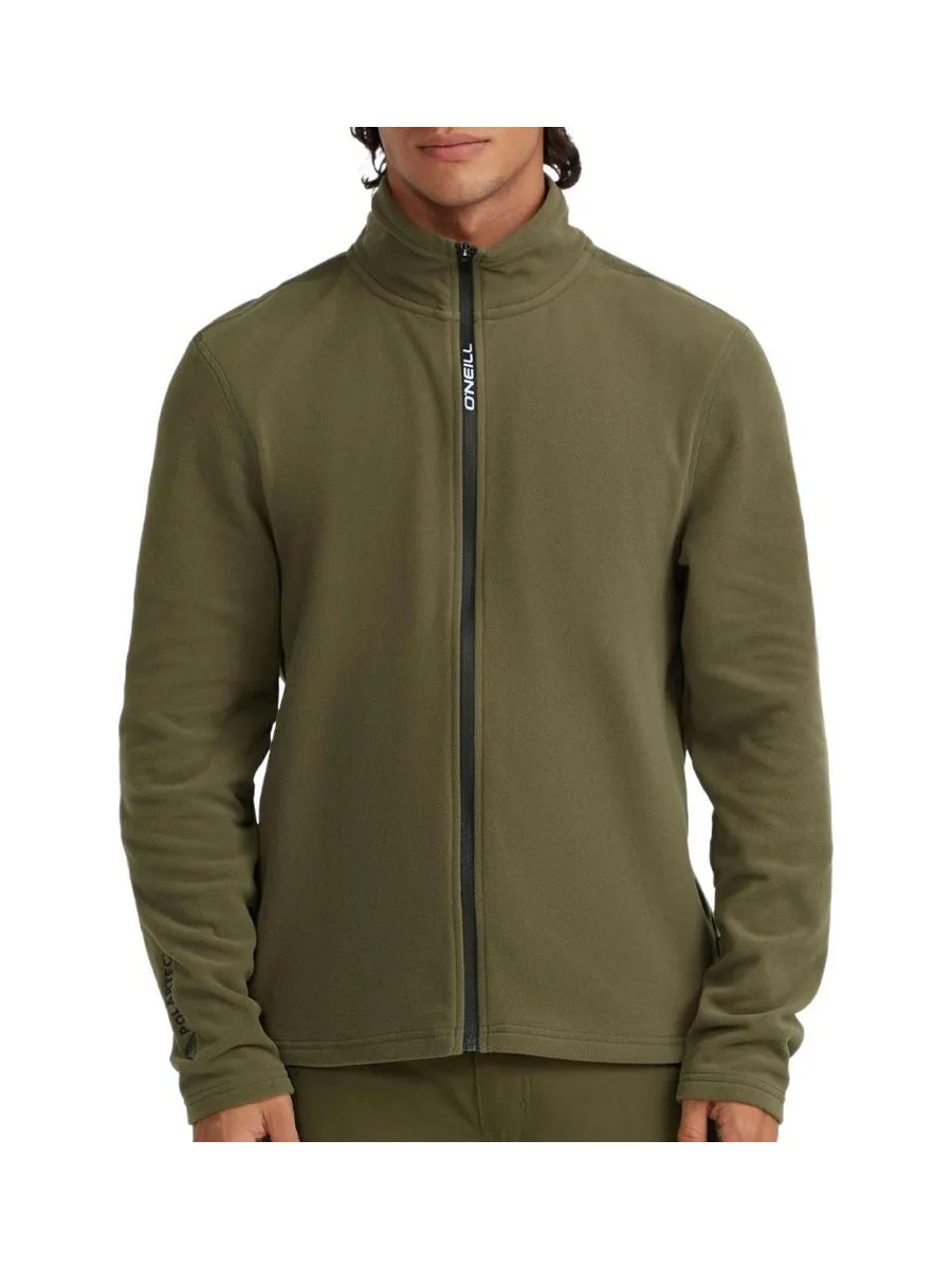 Polaire Zippée Kaki Homme O'Neill Polartec 2