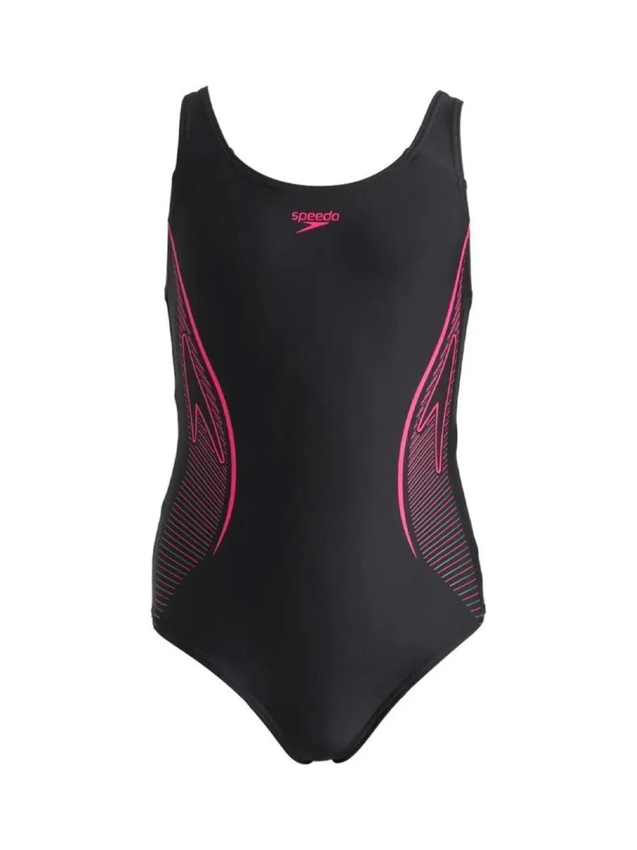 Maillot de bain Noir/Rose Fille Speedo Msbk 1