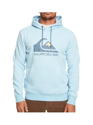 Sweat Bleu clair Homme Quiksilver Biglogohood 1