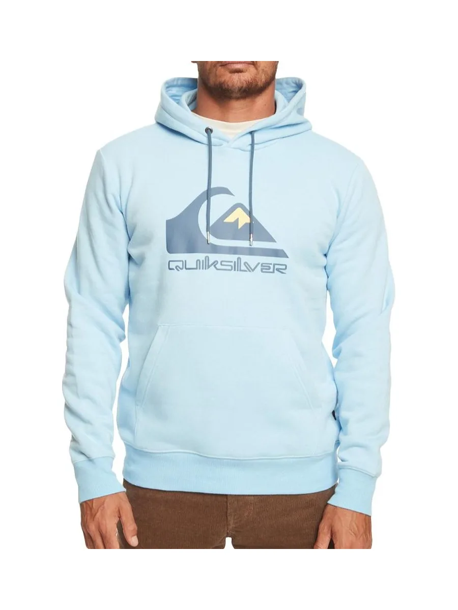 Sweat Bleu clair Homme Quiksilver Biglogohood 2