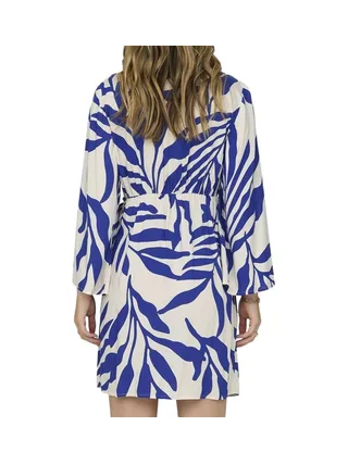 Robe Écru/Bleu Femme JDY Life 7/8 2